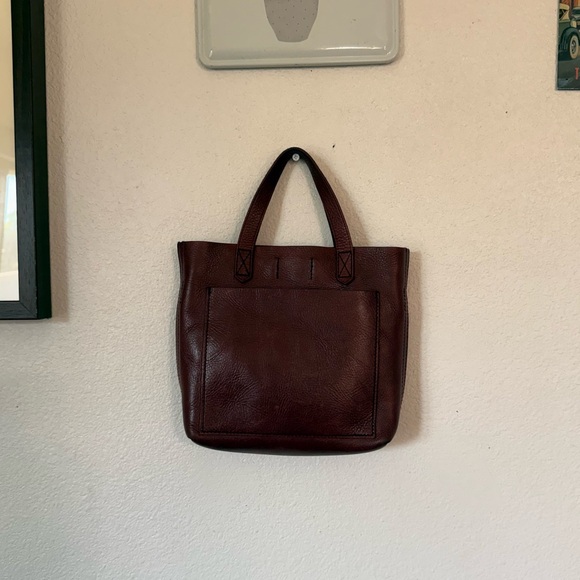 Madewell Small Transport Bag in Dark Cabernet - Picture 10 of 12
